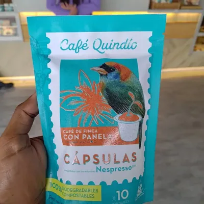 Café Quindío packaging — original photo